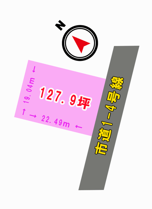 画像35782：【神栖市】矢田部売地　近隣に商業施設・小中高がある！