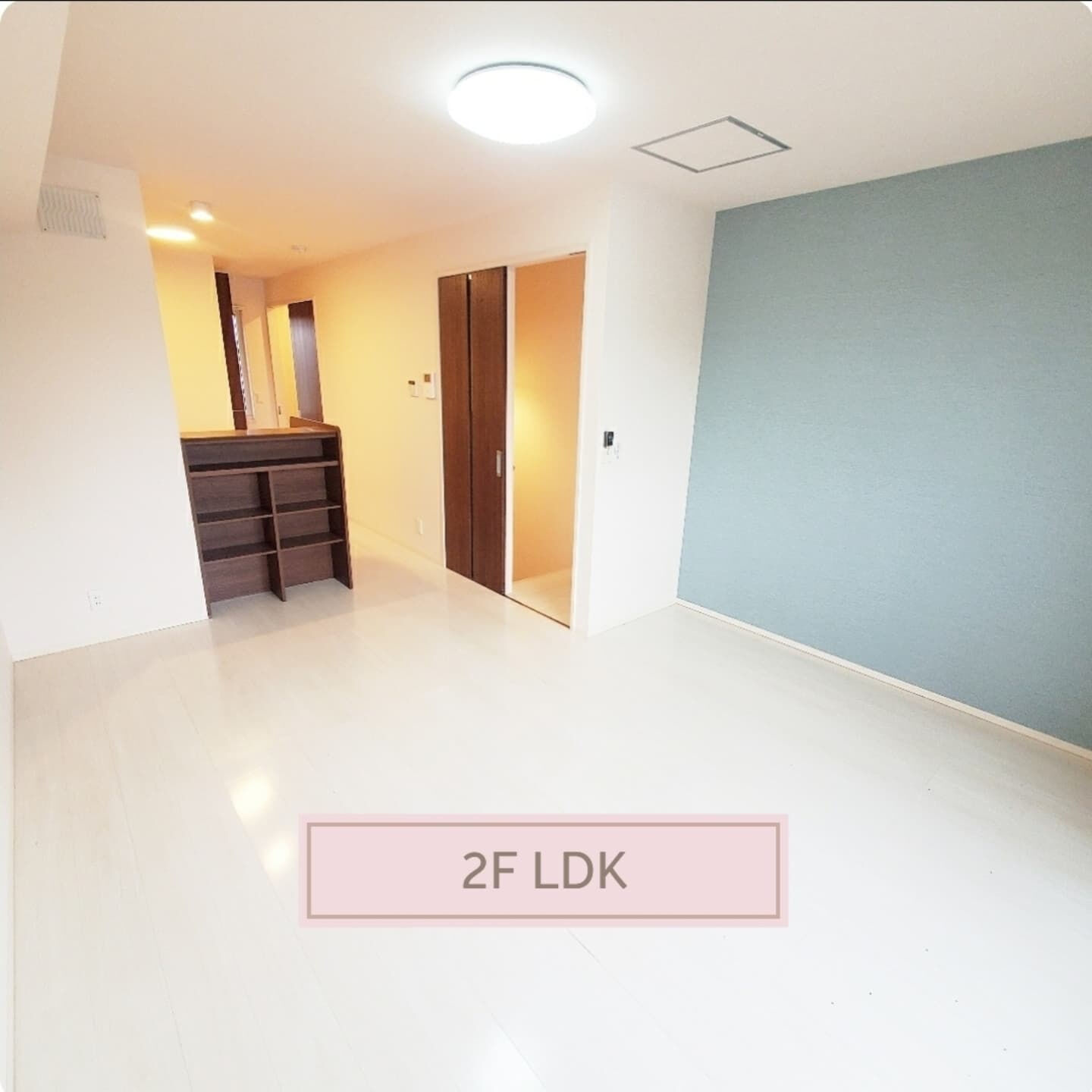 【気兼ねなく暮らせる1LDK!トイレも2ヶ所で楽々】